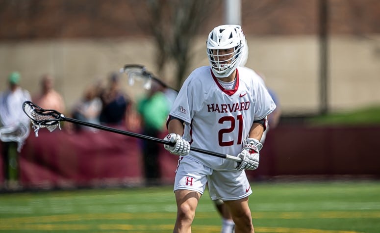 Greg Campisi will be moving from Harvard to Notre Dame for next season. (Dave Arnold/N.E. Lacrosse Journal)