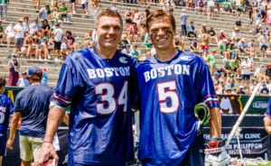Connor (left) and Colin Kirst are one of three sets of brothers on the Boston Cannons this season. (PLL photo)